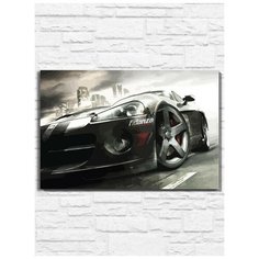Картина по номерам на холсте игра Grid (PS, Xbox, PC, Switch) - 9807 Г 30x40