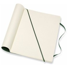 Блокнот Moleskine CLASSIC SOFT QP623K15 19х25 см 192стр. нелинованный, мягкая обложка, зеленый