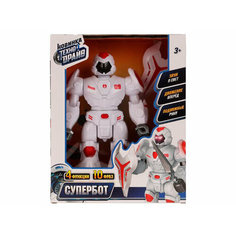 327526 Робот супербот, свет-звук, движение, кор.19,7*25,1*10,6см технодрайв в кор.2*12шт ИНТЭК
