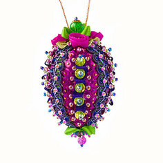 Набор для творчества - елочная игрушка Маджента ФИЛИГРИС