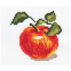 Набор для вышивания "Яблочко" 8х8 см Алиса
