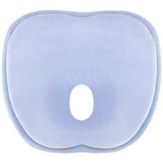 Детская ортопедическая подушка с наполнителем из латекса бабочка, голубой Baby Nice