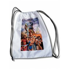 Мешок для сменной обуви с принтом Игры Golden Axe 3 - 34615 Brut Boxers