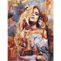 Картина по номерам Богиня Фауна 40х50 см 000 Art Hobby Home