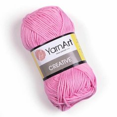 Пряжа YARNART Creative (YarnArt), розовый - 230, 100% хлопок, 5 мотков, 50 г, 850 м.