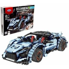 Конструктор радиоуправляемый "Спорткар", 914 деталей Unicon