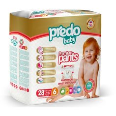 Подгузники-трусики Predo Baby, № 6, 15+ кг, 28 шт (P-A 106)