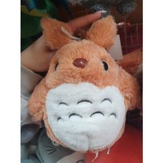 Мягкая детская игрушка Тоторо . Герой из Аниме "Мой друг Тоторо" Мягкая игрушка Тоторо 20см коричневый Frida