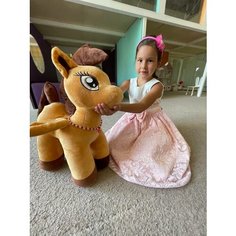 My Little Horse/Мягкая игрушка пони Эплджек 50 см U Di Vi Sh Kids