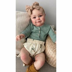 Кукла Реборн мягконабивная 60см в пакете (FA-015) NPK Doll
