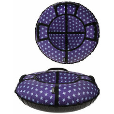 Тюбинг X-Match Люкс Звездное небо 100см многоцветный во8434-1