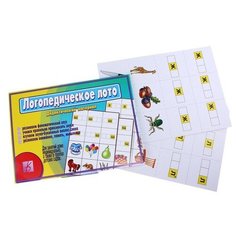 Игра настольная «Логопедическое лото» Весна Дизайн