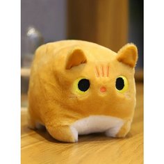 Мягкая плюшевая игрушка Кот, квадратный Котёнок Lero Kids