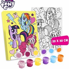 Картина по номерам «Друзья», My Little Pony, 20 х 30 см Hasbro