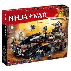 Конструктор/ Ninja/ Ниндзяго/ Стремительный странник/ 1320 деталей/ 2117/ ребенку Планета Конструкторов