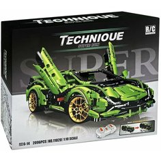 Конструктор Technic Гоночная машина Lamborghini Sian 2096 деталей 11020 Lion King