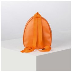 Рюкзак детский, отдел на молнии, цвет оранжевый