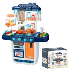 Игровой набор 32R-WD Кухня с водичкой, подсветкой, звуком и аксесс. 54.5*26*70 см. в кор. Китайская игрушка2