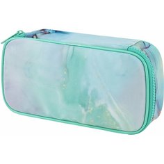 Пенал-органайзер Brauberg 1 отделение, полиэстер, 22х11,5х6 см, "Mint marble"