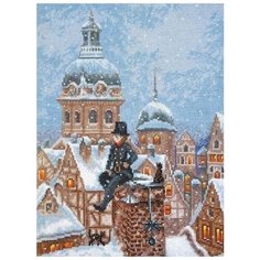 Набор для вышивания Палитра "Трубочист", 20x27 см