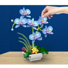 Конструктор Jaki "Букет Цветов Орхидея" 581 деталей, 29011 Jacky