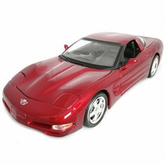 Chevrolet Corvette C5 1997 года 1:18 коллекционная металлическая модель автомобиля Bburago 18-12038 red red