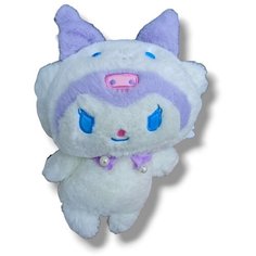 Мягкая игрушка Куроми сиренево-белая 20 см с бусинками китай