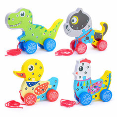 Каталка D1471 "Ассорти" в коробке Щепочка