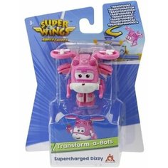 Super Wings Мини трансформер Заряженный Диззи, EU740044 Auldey