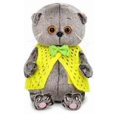 Мягкая игрушка «Басик Baby в вязаном жилете», 20 см Basik&Co