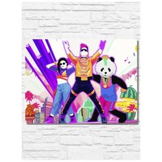 Картина по номерам на холсте игра Just dance 2019 (PS, Xbox, PC, Switch) - 9759 Г 30x40