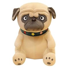 MaxiToys Мягкая игрушка «Собака Мопс», 32 см