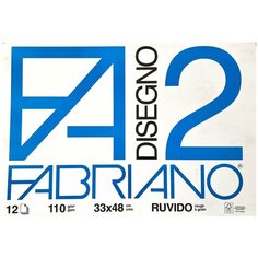Fabriano Склейка для графики, А3+ (33*48см) 12 листов, фактурная поверхность