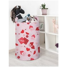 Корзина для игрушек JoyArty "Kiss love" 40x60 см