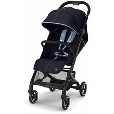 Коляска прогулочная Cybex Beezy Ocean Blue с бампером и дождевиком