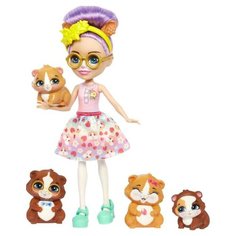 Кукла Mattel Enchantimals Морская свинка Glee и ее семья
