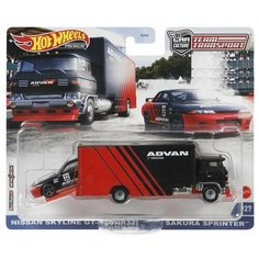 Hot Wheels Team Transport Nissan Skyline GT-R (BNR32) Sakura Sprinter коллекционная модель