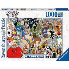 Пазл Ravensburger 1000 деталей: Испытание Луни Тюнз