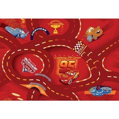 Прикроватный коврик CARS 95*133 в ассортименте Для детской комнаты Тачки Stiony