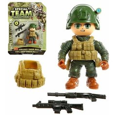 Фигурка военного «Спецотряд» Нет бренда