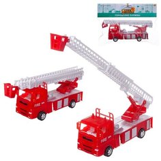 Машинка инерционная Abtoys Спецтехника Пожарная, 3 вида