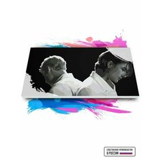 Картина по номерам на холсте Stray Kids Red Lights - Хёнджин и Чан 2, 50 х 100 см Красиво Красим