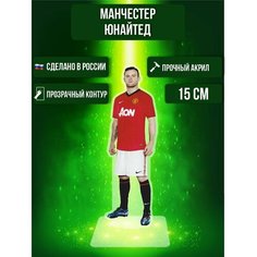 Фигурка акриловая Футбольный клуб ФК Манчестер Юнайтед Уэйн Руни Ok Real