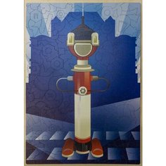 Деревянный пазл-головоломка для взрослых и детей из серии "Уникальные экспонаты из коллекций Политехнического музея" Сибирский Центр Дизайна