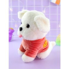 Мягкая игрушка собака антистресс, мопс игрушка в машину 25см Happy Baby
