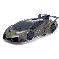 Антигравитационная машинка Racer, радиоуправление, аккумулятор, ездит по стенам, коричневая ДетоМания