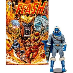 Капитан Холод с комиксом фигурка, Captain Cold Page Punchers Mc Farlane Toys