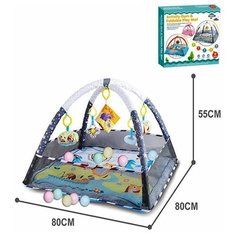 Next Игровой коврик с дугой и шариками Рыбалка LT09-01 с рождения