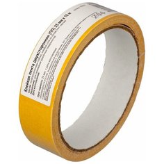 Клейкая лента двухсторонняя 25мм х10м, полипропилен Noname