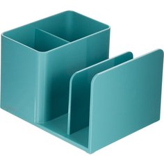 Подставка-органайзер д/канц. мел. Deli NuSign ENS950blue 120х155 4отд син
